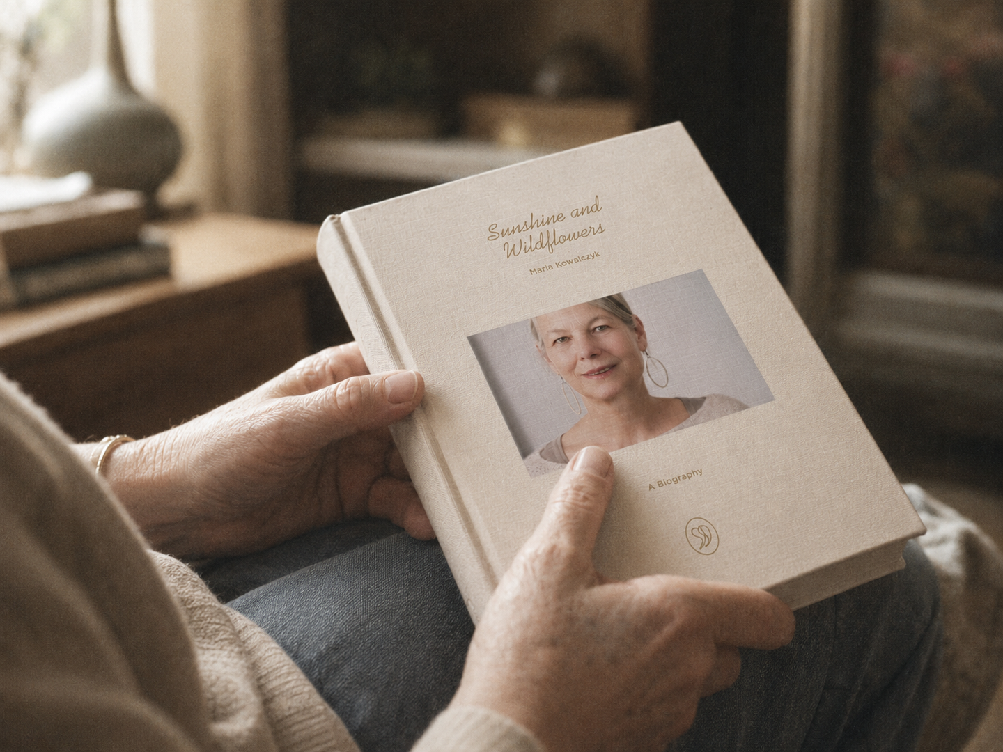 Your book arrives.